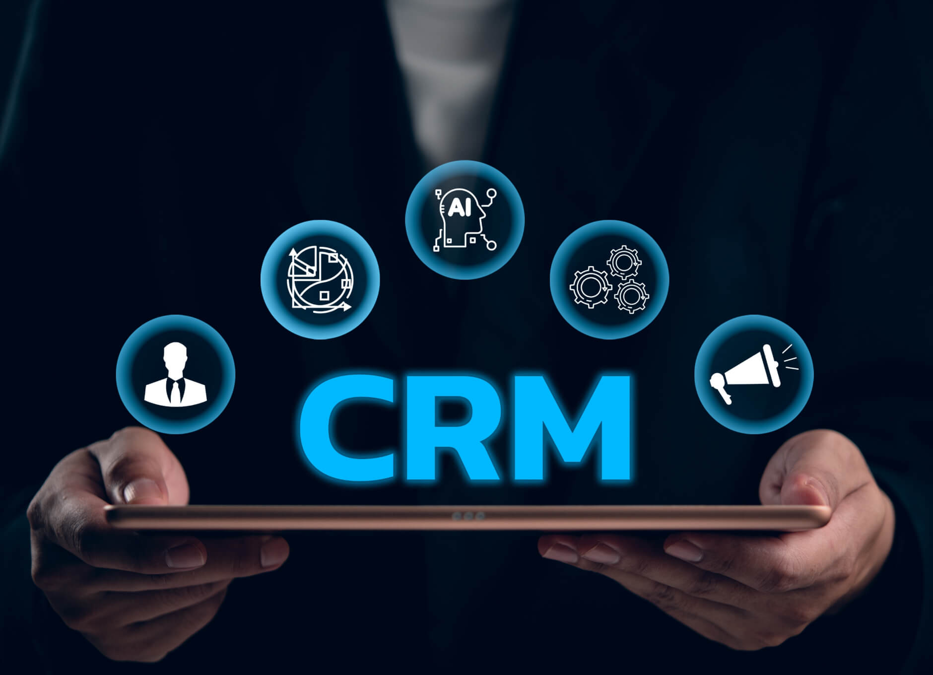 Integrated CRM HRM Dashboard